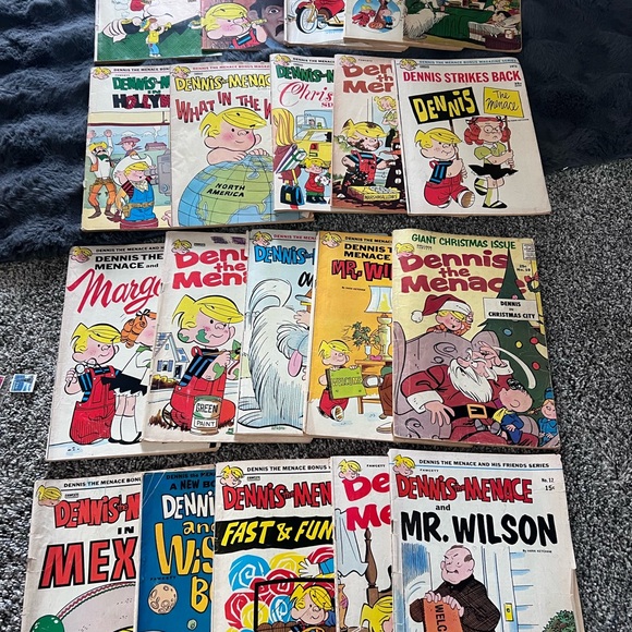 Vintage DENNIS THE MANACE Cartoon Magazines Lot Of 20 - Picture 3 of 7